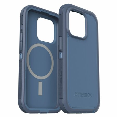 OTTERBOX Defender Pro Xt Magsafe Case For Apple Iphone 15 Pro , Baby Blue Jeans 77-92974